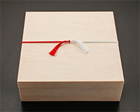 木箱のラッピング